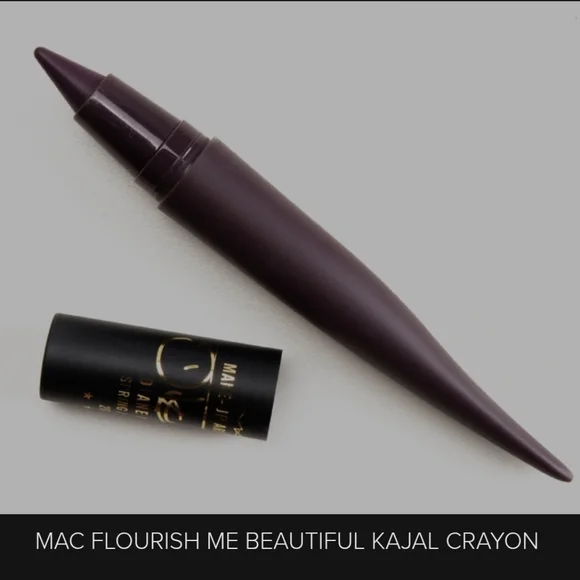 ❇️🧚♀️FLOURISH ME BEAUTIFUL Mac RARE Kajal Crayon Eyeliner NWT - Picture 3 of 6